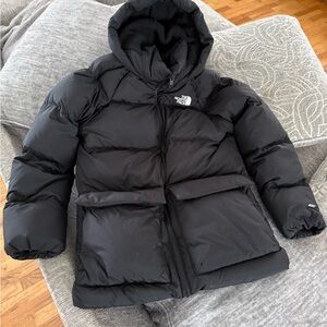 The North Face Kids black Puffer Jacket